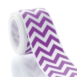 1.5" Purple Chevron ZigZag Grosgrain Ribbon