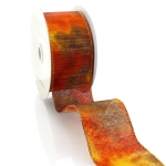 2 1/2" Wired Ribbon Fall Ombre Shimmer