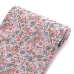 Pastel Back to School Bullet Fabric