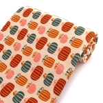 Fall Pumpkin Whimsy Bullet Fabric