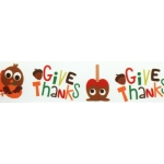 1.5" Give Thanks Grosgrain Ribbon