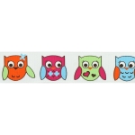 7/8" Owl Grosgrain Ribbon