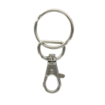 Swivel Lobster Lanyard Key Chain Snap Hook Silver