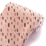 Blush Pink Brush Strokes Bullet Fabric