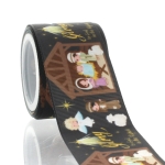 1.5" Christmas Nativity Grosgrain Ribbon