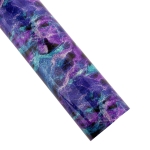 Glitter High Gloss Jelly Felt Sheets Lavender-Blue Galaxy Swirl