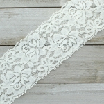 2.25" Stretch Elastic Lace Trim