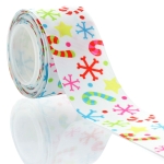 1.5" Christmas Confetti Grosgrain Ribbon