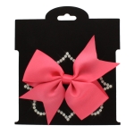 Rhinestone Surround Hair-Bow Display Cards