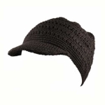 Clearance Newsboy Crochet Hat - Child