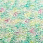 Textured Heart Watercolor Glitter Canvas Sheets Green