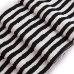 Black Brush Stroke Stripes Bullet Fabric