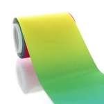 3" Bright Pastel Ombre Grosgrain Ribbon