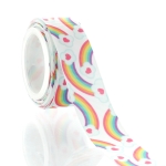 7/8" Rainbows Grosgrain Ribbon