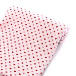 Pink Valentine Hearts Ditsy Bullet Fabric