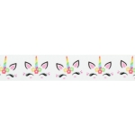 7/8" Unicorn Faces Grosgrain Ribbon