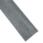 Fine Glitter Fabric Sheet Silver