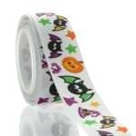 7/8" Batty Halloween Grosgrain Ribbon