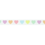 3/8" Candy Heart Grosgrain Ribbon