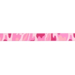 3/8" Pink Camo Grosgrain Ribbon