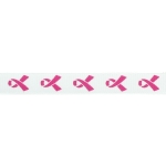 3/8" Cancer Awareness Grosgrain Ribbon