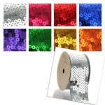 1.5" Sequin Grosgrain Ribbon