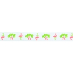 3/8" Flamingo Grosgrain Ribbon