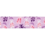 7/8" Lavender/Pink Ballet Shoes Grosgrain Ribbon