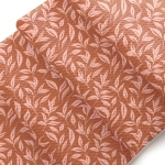 Sienna - Pink Foliage Bullet Fabric