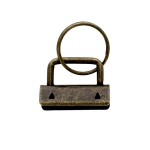 1.25" Key Fob Clasp Antique Bronze