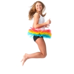 Teen/Adult Tutu 10-Layer Short Ballet (10yr - women)