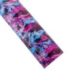 Glitter High Gloss Jelly Felt Sheets Pink-Blue Galaxy Swirl