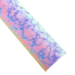 Pastel Ombre Tie-Dye Glitter Canvas Sheet