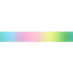 1.5" Soft Pastel Ombre Grosgrain Ribbon