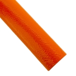 High Gloss Vinyl Textured Faux Leather Sheets Orange