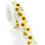 7/8" Sunkissed Sunflowers Satin Ribbon