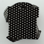 Black w/ White Polka Dots Hair-Bow Display Cards