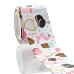 1.5" Milk & Cookies Grosgrain Ribbon