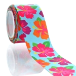 1.5" Summer Hibiscus Grosgrain Ribbon