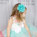 4.5" Large Petal Blossom Hair Flower