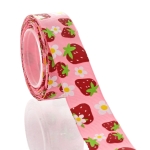 7/8" Strawberries Grosgrain Ribbon