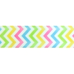 1.5" Multi Stripe Chevron ZigZag Grosgrain Ribbon