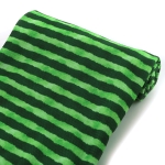 Summer Green Watermelon Rind Stripes Bullet Fabric