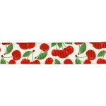 7/8" Sweet Cherries Grosgrain Ribbon