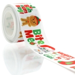 1.5" Naughty Christmas Kitty Grosgrain Ribbon