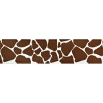 7/8" Giraffe Grosgrain Ribbon