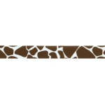 3/8" Giraffe Grosgrain Ribbon