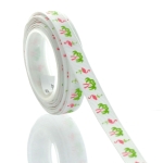 3/8" Flamingo Grosgrain Ribbon