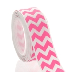 7/8" Hot Pink Chevron ZigZag Grosgrain Ribbon