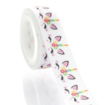 7/8" Unicorn Faces Grosgrain Ribbon